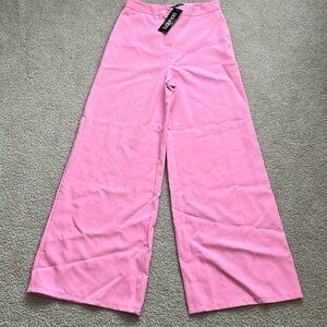 “Boohoo- Tall Woven Tailored Culottes (PINK) size 6”